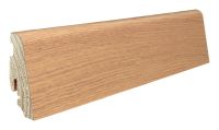 Haro Stecksockelleiste Eiche arkticweiss, lackiert, gerade, 19x58mm