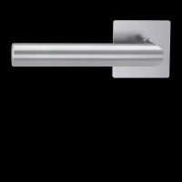 Griffwerk Rosettengarnitur Lucia Piatta S Quattro smart2lock, Stahl matt, links